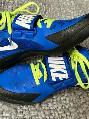 Nike Zoom Rival SD 2 Shoes Men's Size 7 Blue Track Field Throwing 685134-413